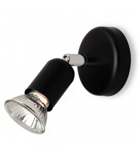 Runner 1 Light Single Spotlight Black
