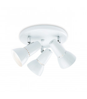 Lynx 3 Light Flush Light White