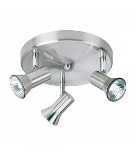 Magnum 3 Light Flush Brushed Steel