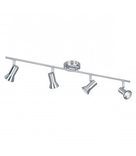 Magnum 4 Light Spotlights Bar Brushed Steel