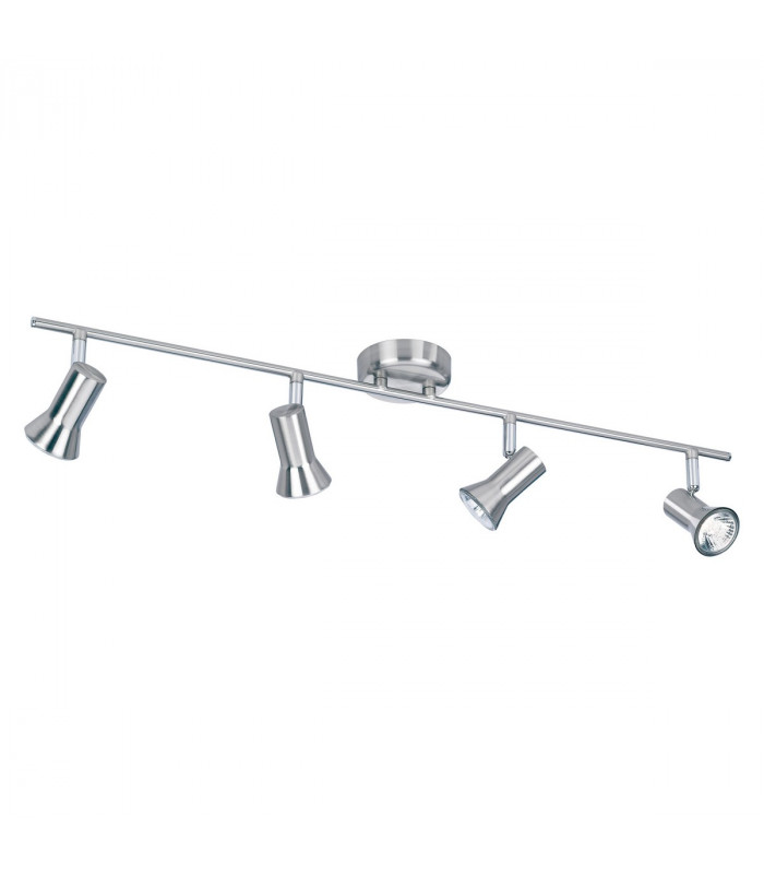 Magnum 4 Light Spotlights Bar Brushed Steel
