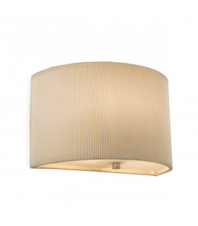 Clio 1 Light Up & Down Wall Light Cream