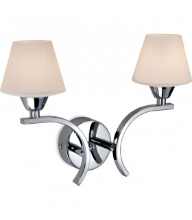 Gina 2 Light Indoor Wall Light Chrome