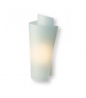 Vetro 1 Light Indoor Wall Light Satin Steel
