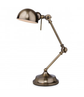 Beau 1 Light Table Lamp Antique Brass