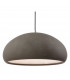 Costa 1 Light Dome Ceiling Pendant Rough Sand Concrete