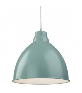 Union 1 Light Dome Ceiling Pendant Pale Blue