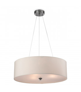 Phoenix 3 Light Round Ceiling Pendant Cream