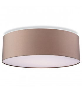 Phoenix 2 Light Bathroom Flush Ceiling Light Taupe IP54