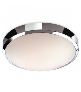 Toro LED Bathroom Flush Ceiling Light Chrome