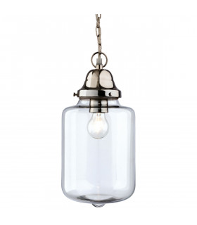 Craft 1 Light Ceiling Pendant Clear Glass