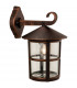 Stratford 1 Light Outdoor Wall Lantern Downlight Bronze IP44