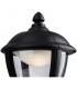 Unite LED Outdoor Wall Lantern Uplight Black IP44-2