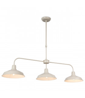 Lounge 3 Light Ceiling Pendant Bar Cream