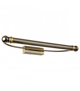 LED Picture Wall Light Antique Brass