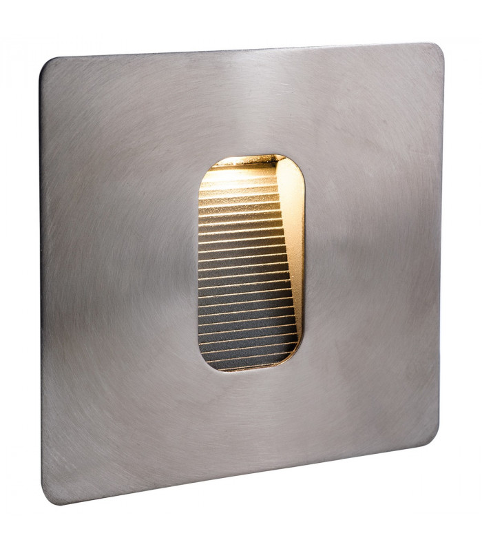LED 1 Light Outdoor Wall Light & Step Light Stainless Steel IP65