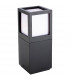Evo LED 1 Light Outdoor Small Bollard Light Graphite IP54