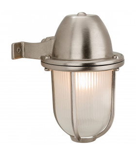 Nautic 1 Light Outdoor Wall Light Nickel