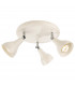 Country 3 Light Spotlight Flush Cream