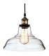 Empire 1 Light Dome Ceiling Pendant Antique Brass