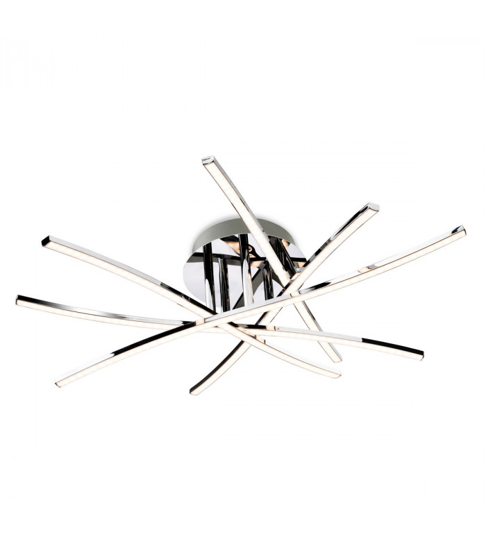 Caprice Integrated LED 5 Light Flush Light Chrome