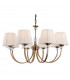 Langham 8 Light Multi Arm Chandelier Antique Brass