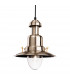 Classic 1 Light Dome Ceiling Pendant Brushed Steel