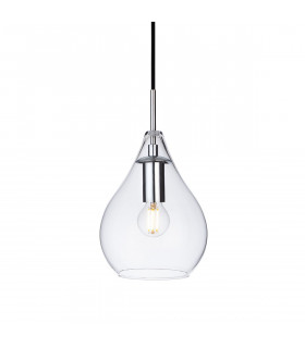 Omar 1 Light Ceiling Pendant Chrome