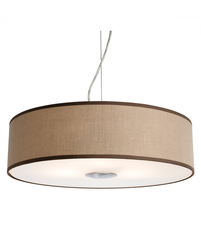 Madison 3 Light Round Ceiling Pendant Taupe