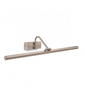LED 1 Light Picture Wall Light Brushed Steel