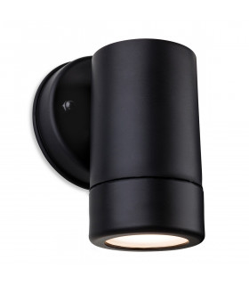 Ravel 1 Light Single Outdoor Wall Light Black Resin IP44