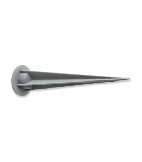 LED 1 Light Outdoor Wall Light & Spike Spot Silver IP44-2