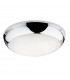 Regis LED 1 Light Flush Light Chrome Polycarbonate