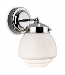 Art 1 Light Bathroom Indoor Wall Light Chrome