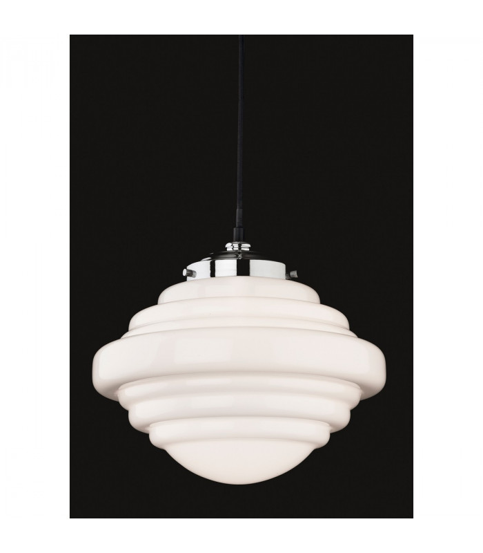 Art 1 Light Ceiling Pendant Chrome-2