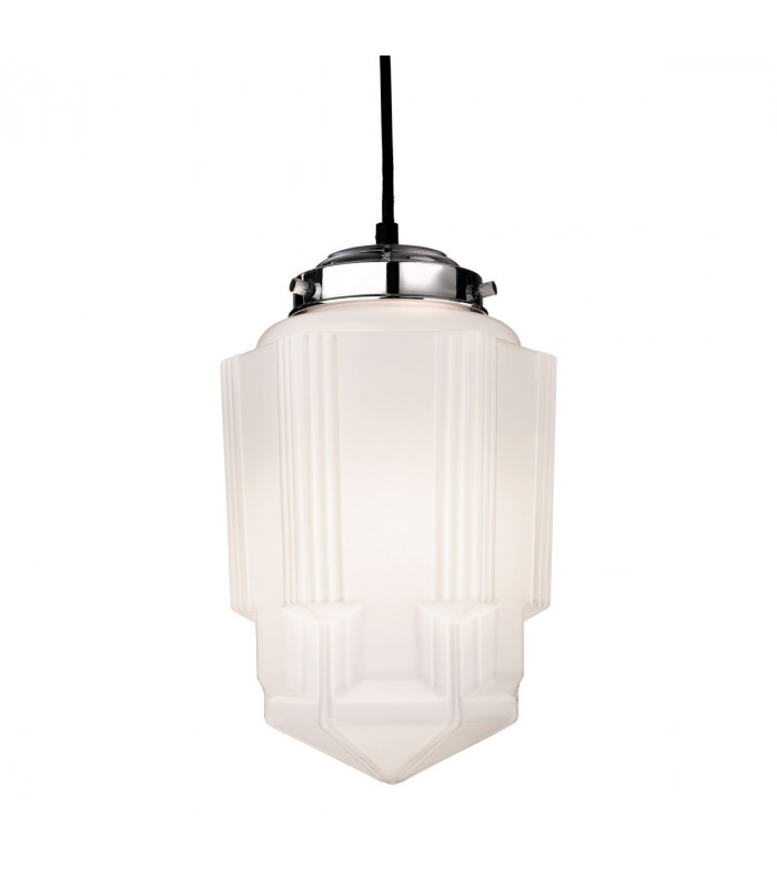 Art 1 Light Ceiling Pendant Chrome