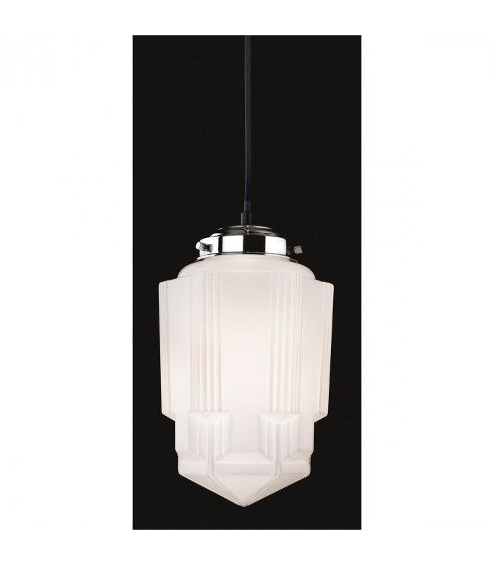Art 1 Light Ceiling Pendant Chrome-2