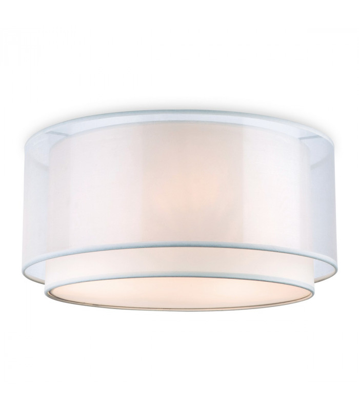 Chicago 3 Light Flush Light Cream