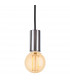 Berkeley 1 Light Ceiling Pendant Brushed Steel