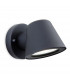 Elan LED 1 Light Outdoor Wall Light Black IP44