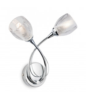 Henley 2 Light Indoor Wall Light Chrome