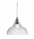 Victory 1 Light Dome Ceiling Pendant Antique Brass