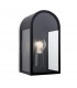 Eva 1 Light Outdoor Wall Lantern Black IP44