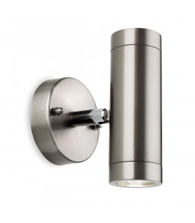 Sprint LED 1 Light Outdoor Wall Light Stainless Steel IP44