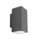 Dino LED 1 Light Outdoor Wall Light Graphite IP65
