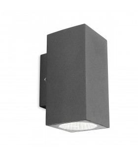 Dino LED 1 Light Outdoor Wall Light Graphite IP65