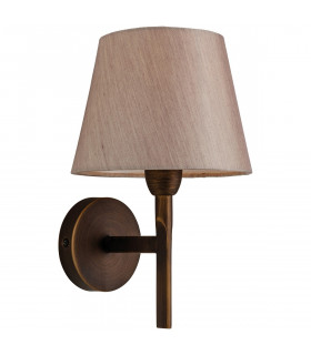 Transition 1 Light Single Indoor Wall Light Bronze