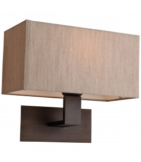 Prince 1 Light Single Indoor Wall Light Bronze