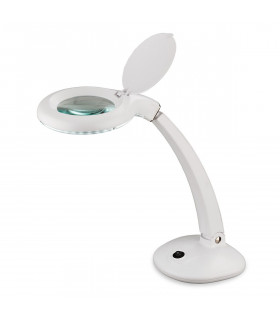 Integrated LED Magnifying Table Light White