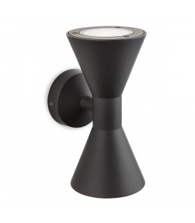 Sands 2 Light Up & Down Outdoor Wall Light Graphite IP54